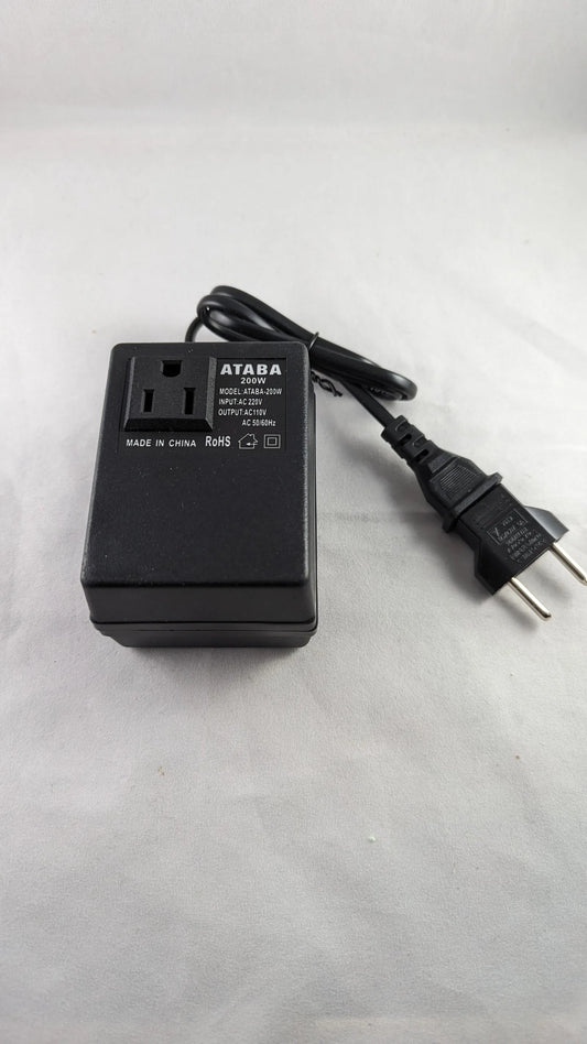 ATABA Voltage Converter Intelligent Efficient 200W AC 220V To 110V (EU)