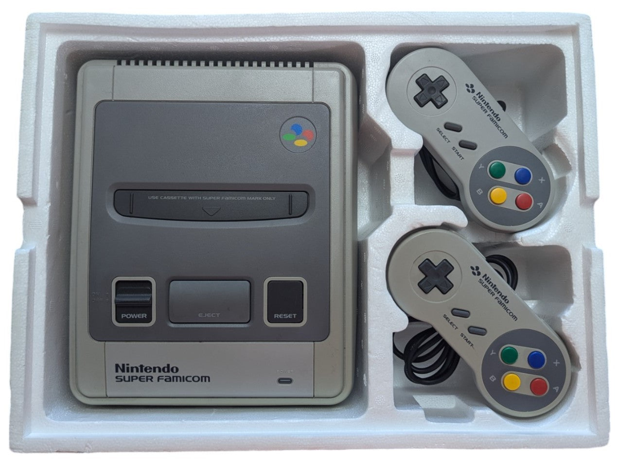 Super Famicom SHVC-001 BOXED - Sfc Nintendo Japan Original NTSC-J Edition