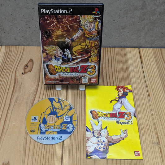 PS2 - Dragon Ball Z3 - Sony Playstation 2 (Japan-game)