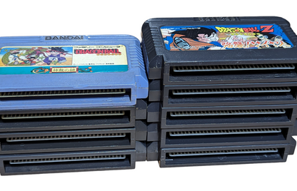 FC – DRAGON BALL - x9 Cartridge MIX / Compilation (game) Famicom/NES Nintendo (JAPAN)