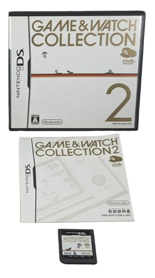 DS - Game and Watch collection 2 - Only from Club Nintendo - Japan Original Edition