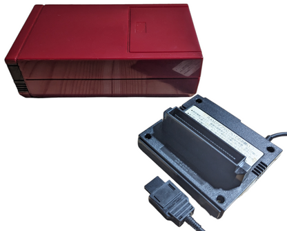 FAMICOM DISK UNIT+RAM ADAPTER (HVC022+HVC023) NEW BELT/SERVICED - NINTENDO (ONLY JAPAN Edition)