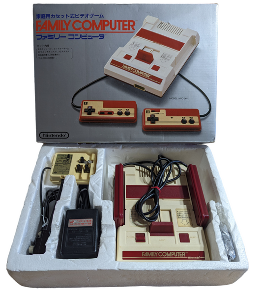 Famicom / Family Computer BOXED - Tested Working - Nintendo Fc/Nes Japan NTSC-J Original Edition