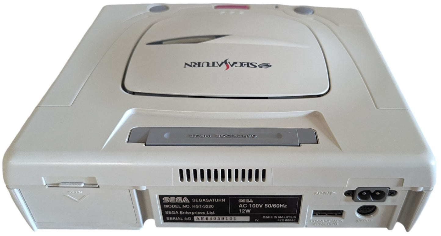 SEGA SATURN HST 0014 SET / HST-3220 - Serial Match AE64059101 JAPAN