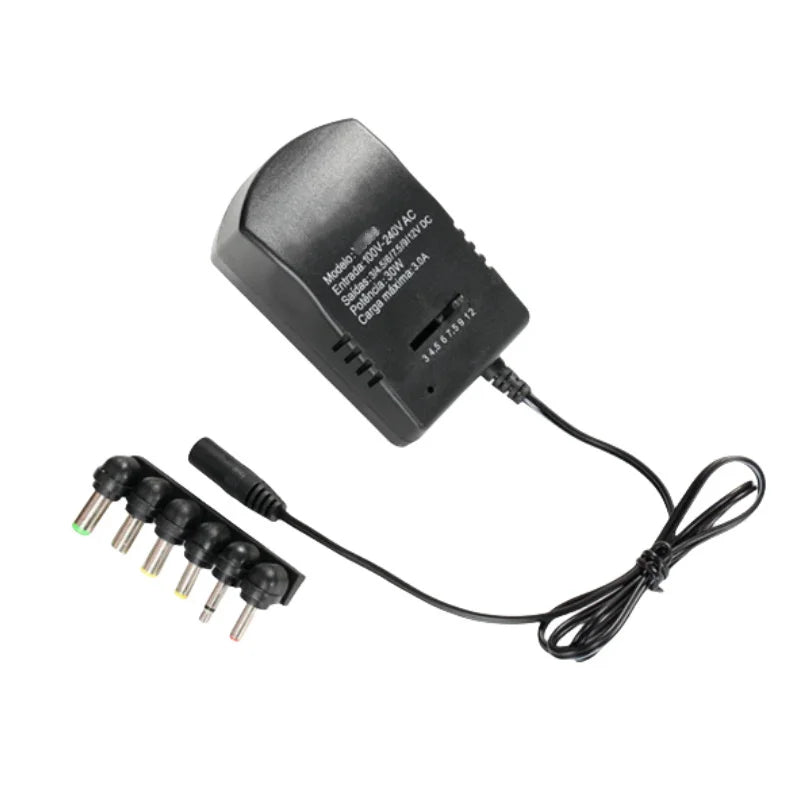 Adjustable Power Supply Adapter 220V To 12V 3A DC 5V For Twin Famicom, Genesis, Mega Drive, Super Famicom