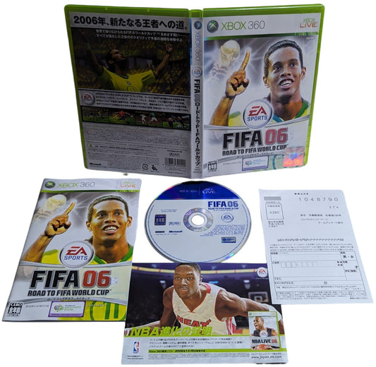 X-BOX 360 - FIFA 06 game - Microsoft Japan Original NTSC-J Edition