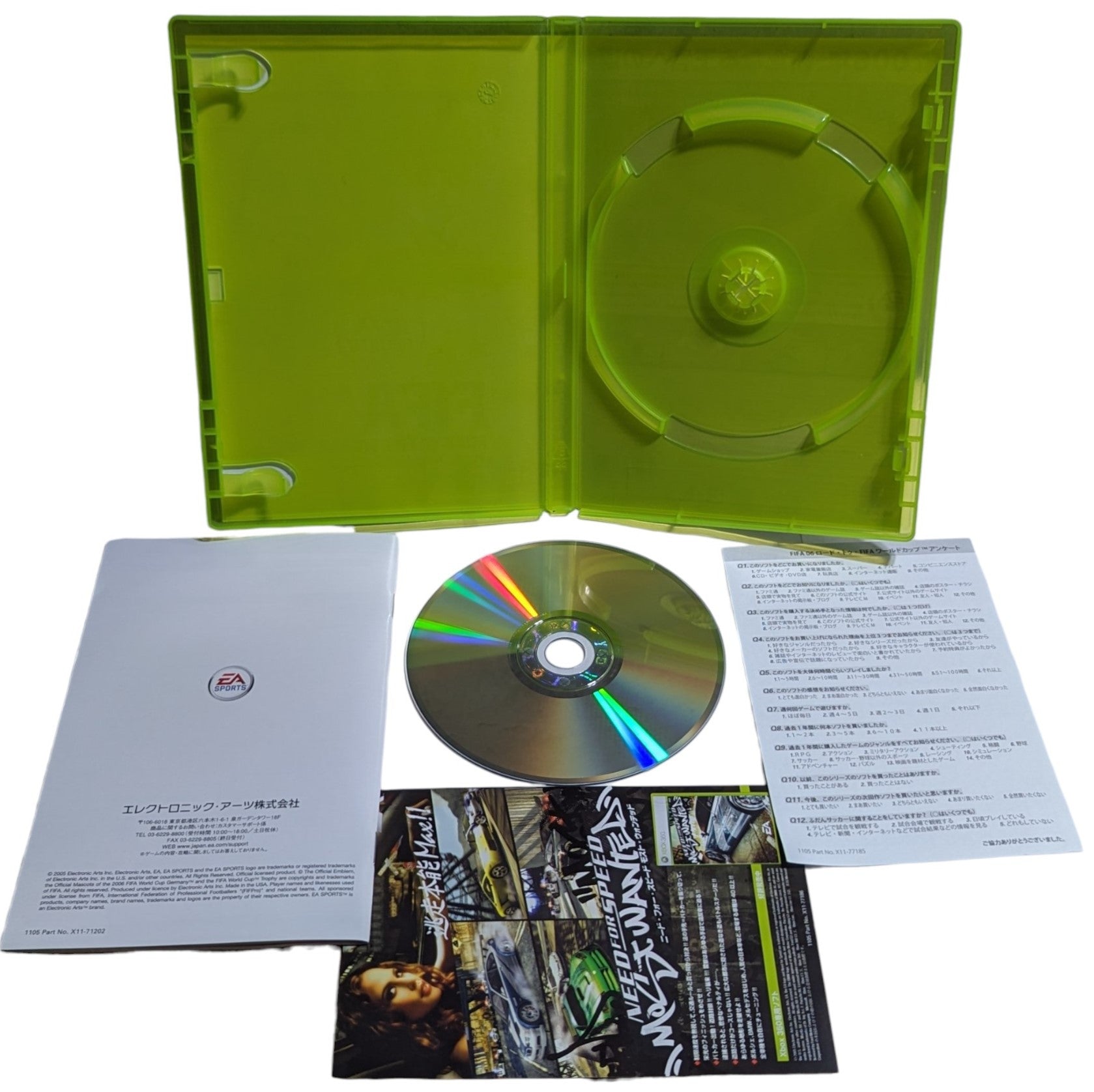 XBOW360 カセット Buy X-BOX 360 - FIFA 06 (JAPAN) – Retro Japanese Game – QUEDEJAPON