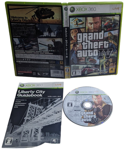 X-BOX 360 - Grand theft Auto IV game - Microsoft Japan Original NTSC-J Edition