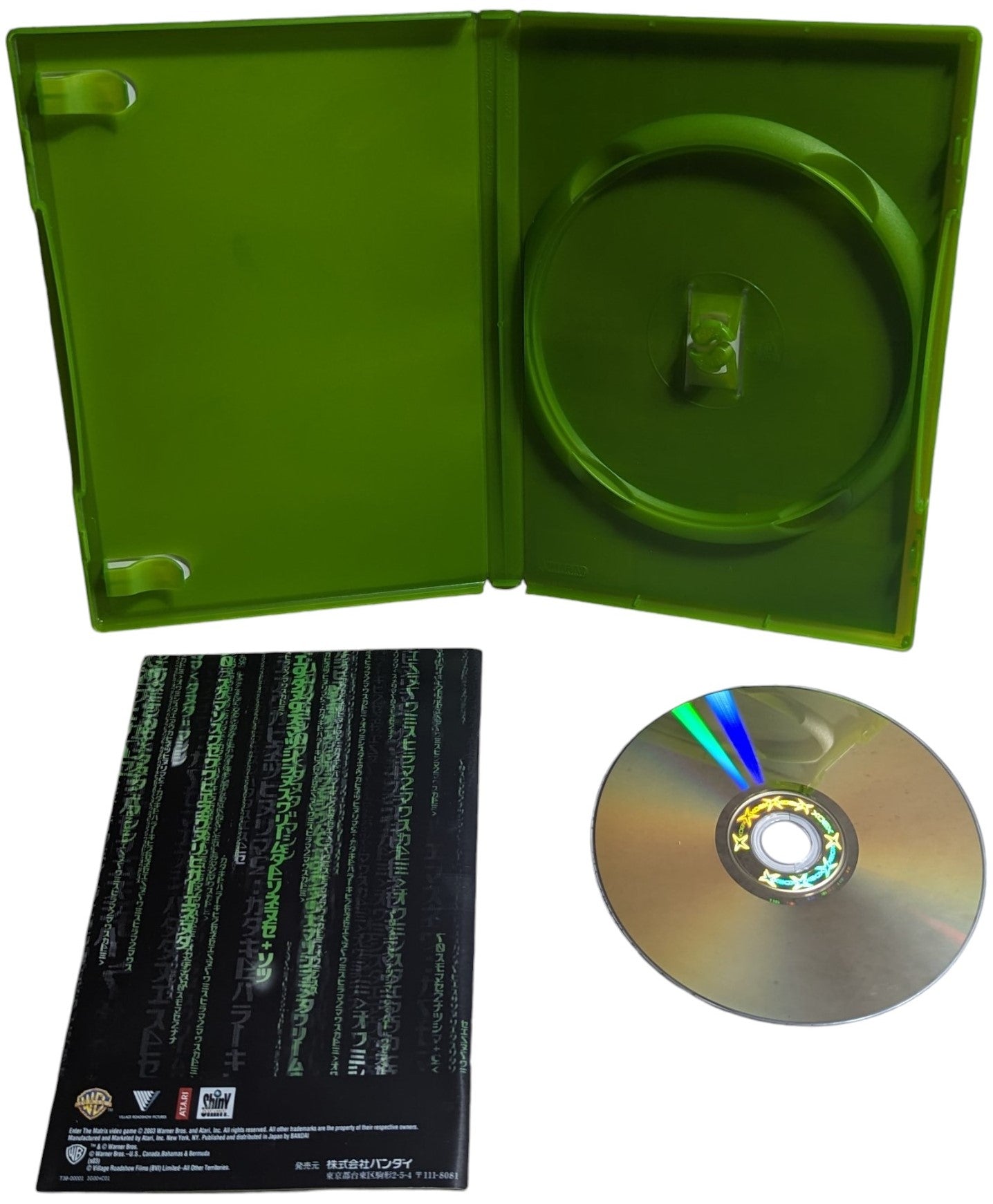 X-BOX - Enter Matrix game - Microsoft Japan Original NTSC-J Edition