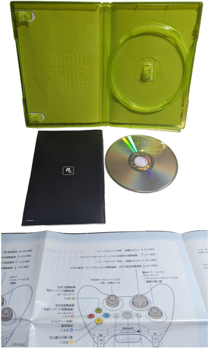 X-BOX 360 - Grand theft Auto IV game - Microsoft Japan Original NTSC-J Edition