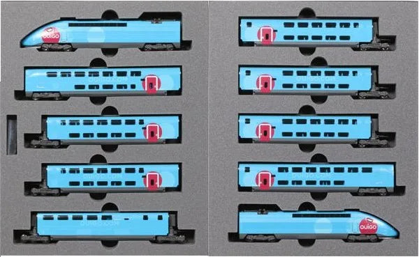 KATO 10-1763 OUIGO - DOUBLE SET (N-SCALE)(BRAND NEW)