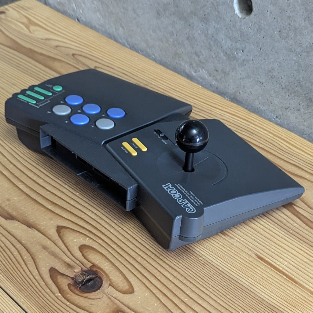 Capcom Power Stick Fighter Rear Left Perspective View