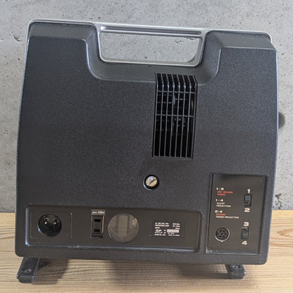 Vintage ELMO GP Deluxe 8mm Movie Projector (Japan 100V) - Burnt Out Lamp / Spares or Repair - Boxed
