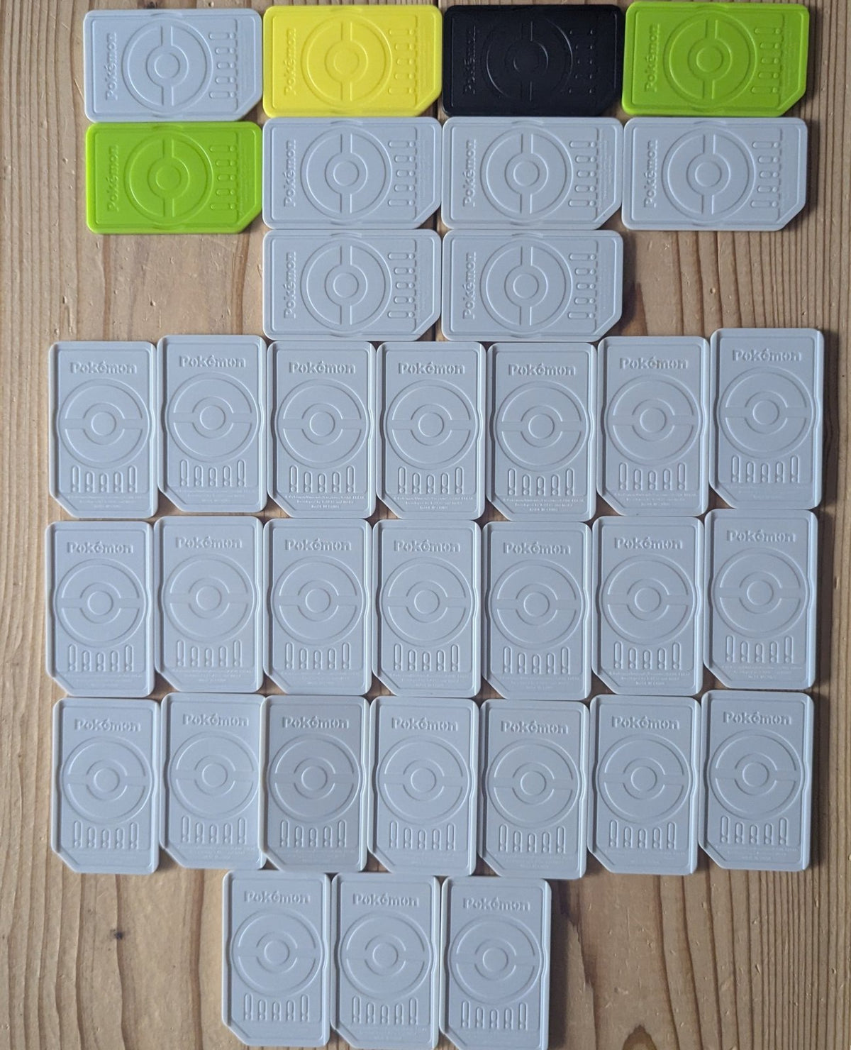 Pokemon Ga-Ole Arcade Disks Mega Lot x36 - Set 2 (Mewtwo Rayquaza & More - Takara Tomy Japan) - Photo 2