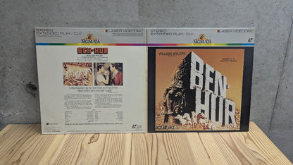 Ben-Hur Japanese LaserDisc Deluxe Edition Side Angle Presentation