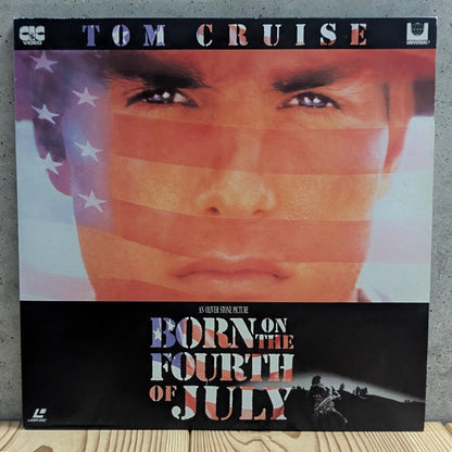 Born on the Fourth of July Oliver Stone Tom Cruise Japanese LaserDisc front cover artwork