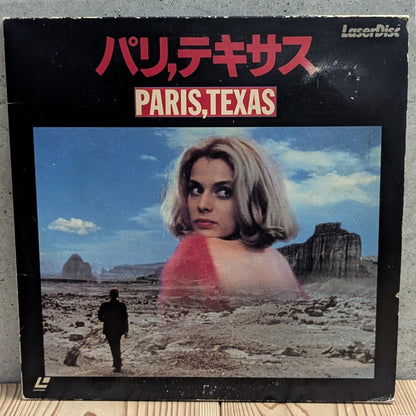 LD Paris Texas Wim Wenders Nastassja Kinski Japanese LaserDisc SF098-1010 Front Jacket Iconic Desert Cover Art