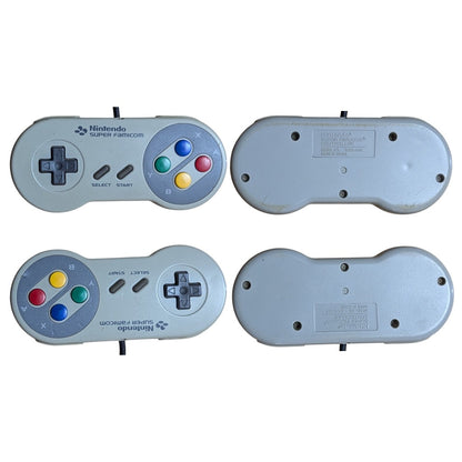 SFC- Nintendo Super Famicom Console Set + 2 Original Controllers + Yoshi's Island Official Hard Carrying Case