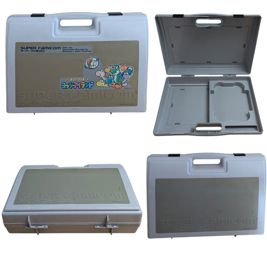 SFC- Nintendo Super Famicom Console Set + 2 Original Controllers + Yoshi's Island Official Hard Carrying Case (Japan NTSC-J) [Tested / Working]