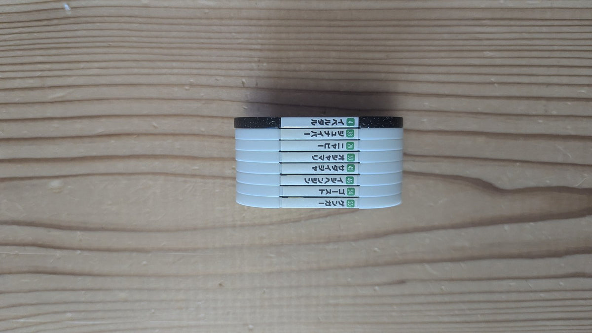 Pokemon Mezasta Arcade Tags Lot x8 - Green Rectangular Starter Set (Takara Tomy Japan) - Photo 3
