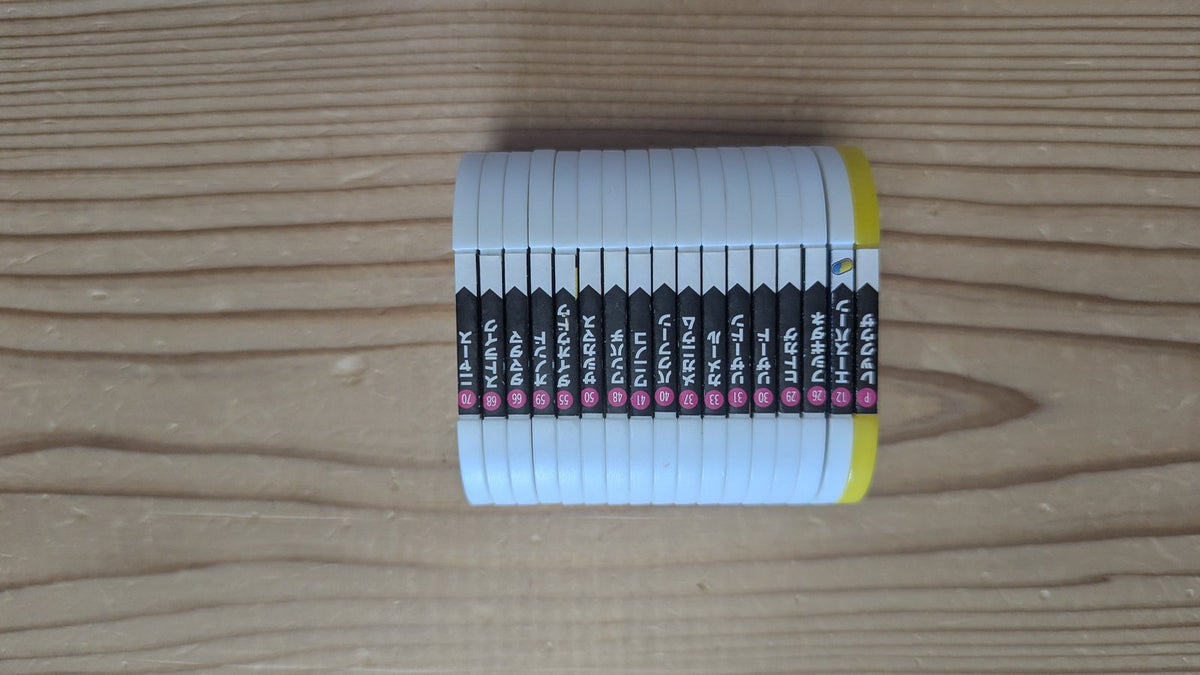 Pokemon Mezasta Arcade Tags Lot x17 - Pink Circular Series (Takara Tomy Japan) - Photo 3