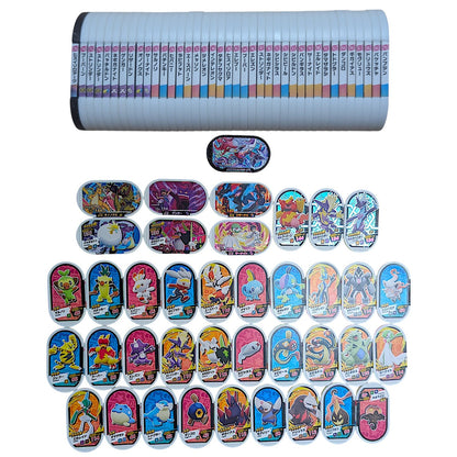 Pokemon Mezasta Arcade Tags Lot x39 - Pink Hexagonal Series (Takara Tomy Japan) - Photo 1