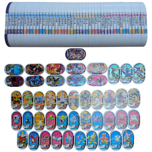 Pokemon Mezasta Arcade Tags Starter Mix Color Lot x46 (Takara Tomy Japan Import) - Photo 1