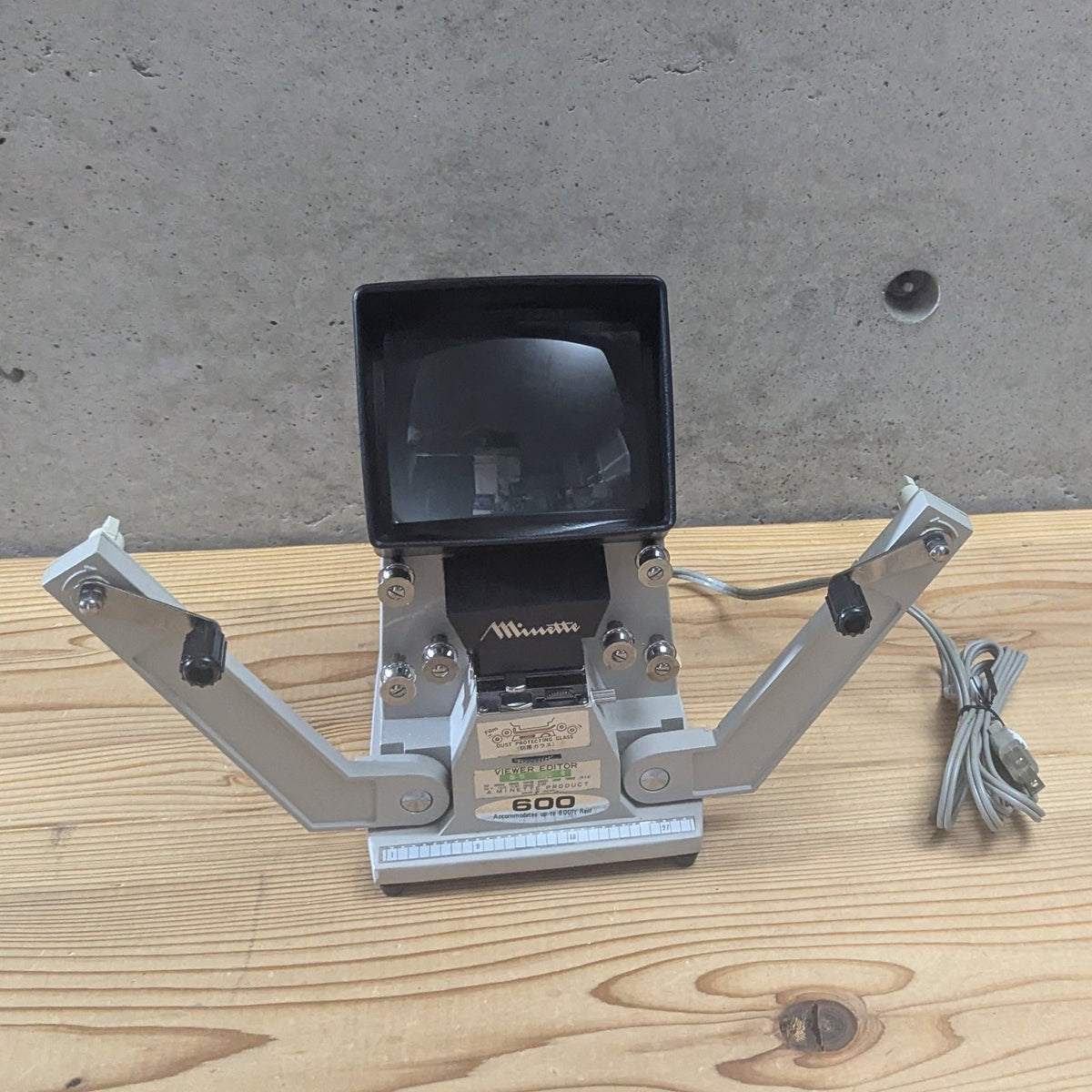 Vintage Minette S-5 Super 8 Film Viewer Editor Projector Japan - Photo 21