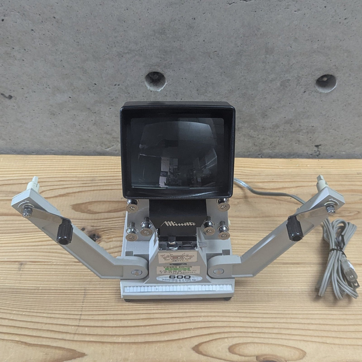 Vintage Minette S-5 Super 8 Film Viewer Editor Projector Japan - Photo 6