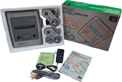 Super Famicom SHVC-001 BOXED - Sfc Nintendo Japan Original NTSC-J Edition