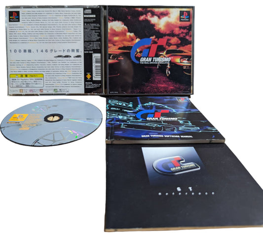 PS1 - Gran Turismo 1 - Sony Playstation (JAPAN-game)