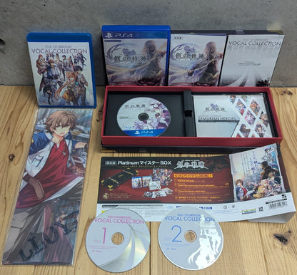 PS4 The Legend of Heroes Hajimari no Kiseki Platinum Meister Box Limited Edition Full Contents Showcase