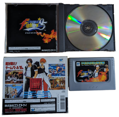 SEGA Saturn - King of Fighters 95 (Boxed) + Ram Cartridge  (Japan-game)