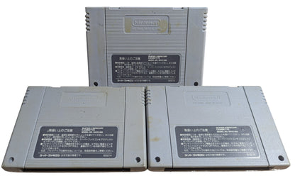 Super Famicom - Dragon Ball Super Boutuden 1/2/3 Cartridge Set - Sfc Nintendo Japan Original NTSC-J Edition