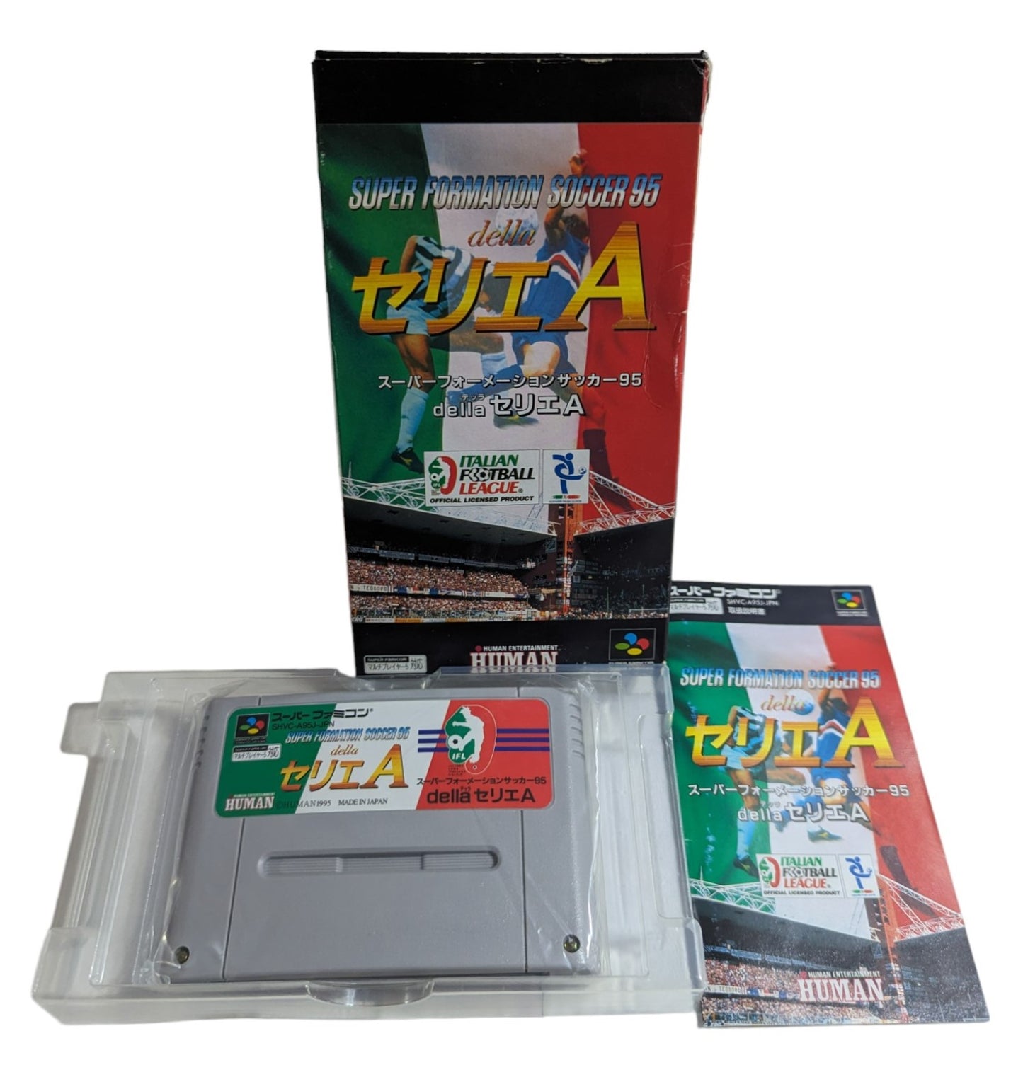 Super Famicom - Super Formation Soccer 95 - Sfc Nintendo Japan Original NTSC-J Edition