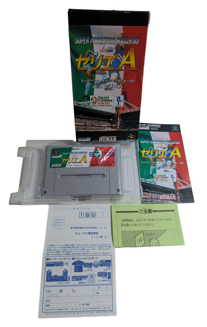 Super Famicom - Super Formation Soccer 95 - Sfc Nintendo Japan Original NTSC-J Edition