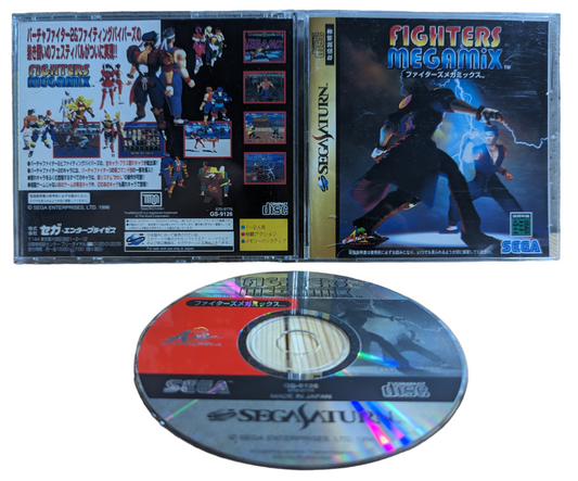 SEGA Saturn - Fighters Megamix (Japan-game)