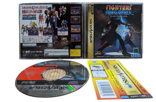 SEGA Saturn - Fighters Megamix - Spin Card (Japan-game)
