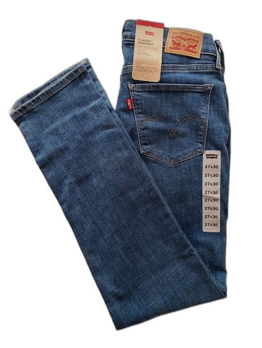 Levi's Classic Straight Jeans - Levi Strauss & Co (W27-L30) Women - Box & Packaging Front View | QUEDEJAPON