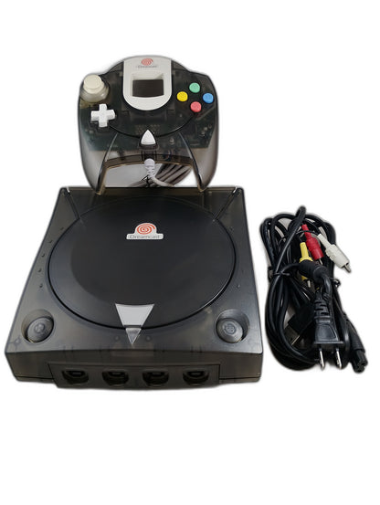 Dreamcast - Console with Controller - SEGA -Black Smoke