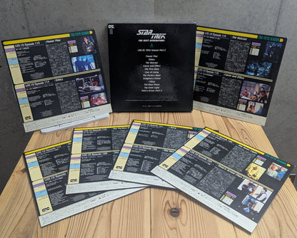 LD - Star Trek: The Next Generation Season 5 Part 2 - LaserDisc Japan Import