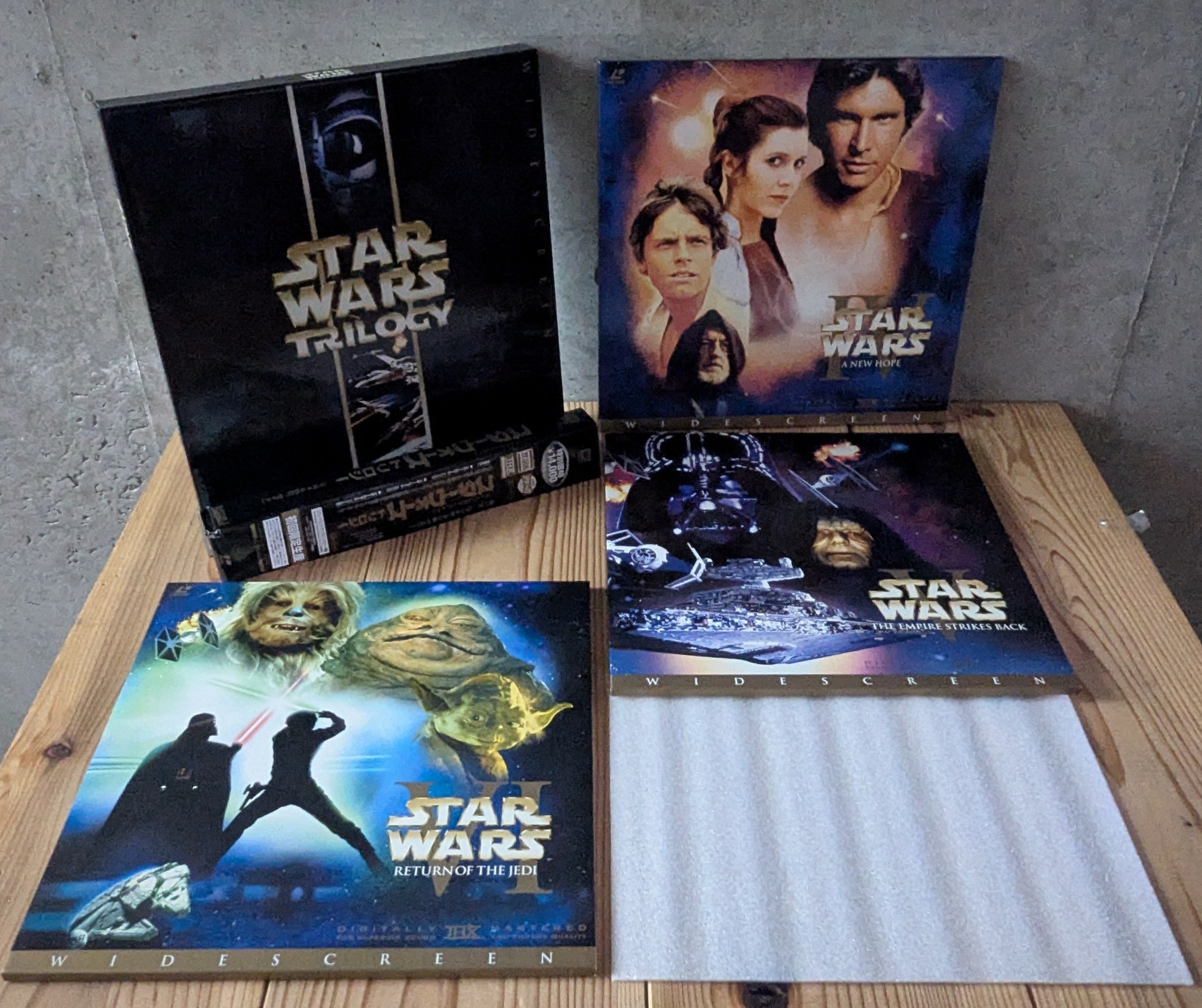 Star Wars Episode III: Revenge of the Sith Trilogy LaserDisc Box