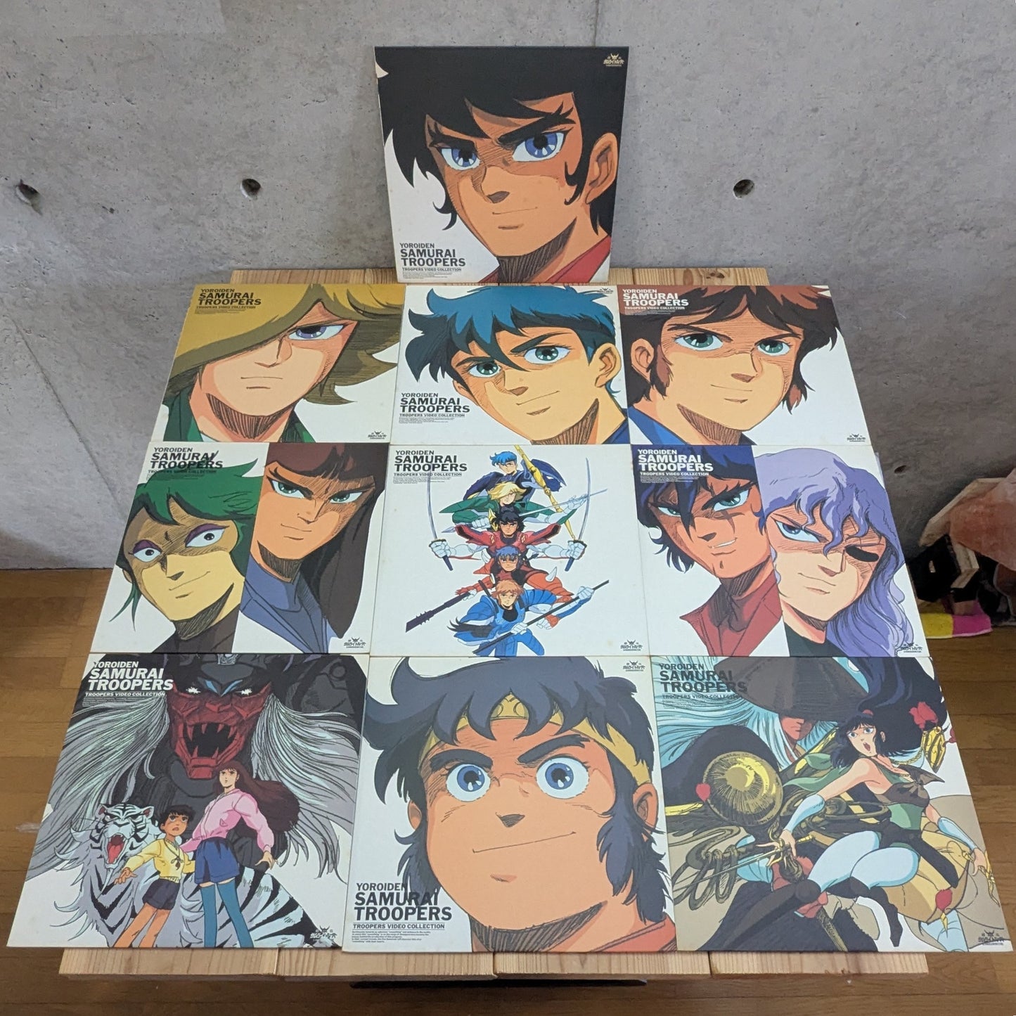 LD - Yoroiden Samurai Troopers Laser Disc Collection.