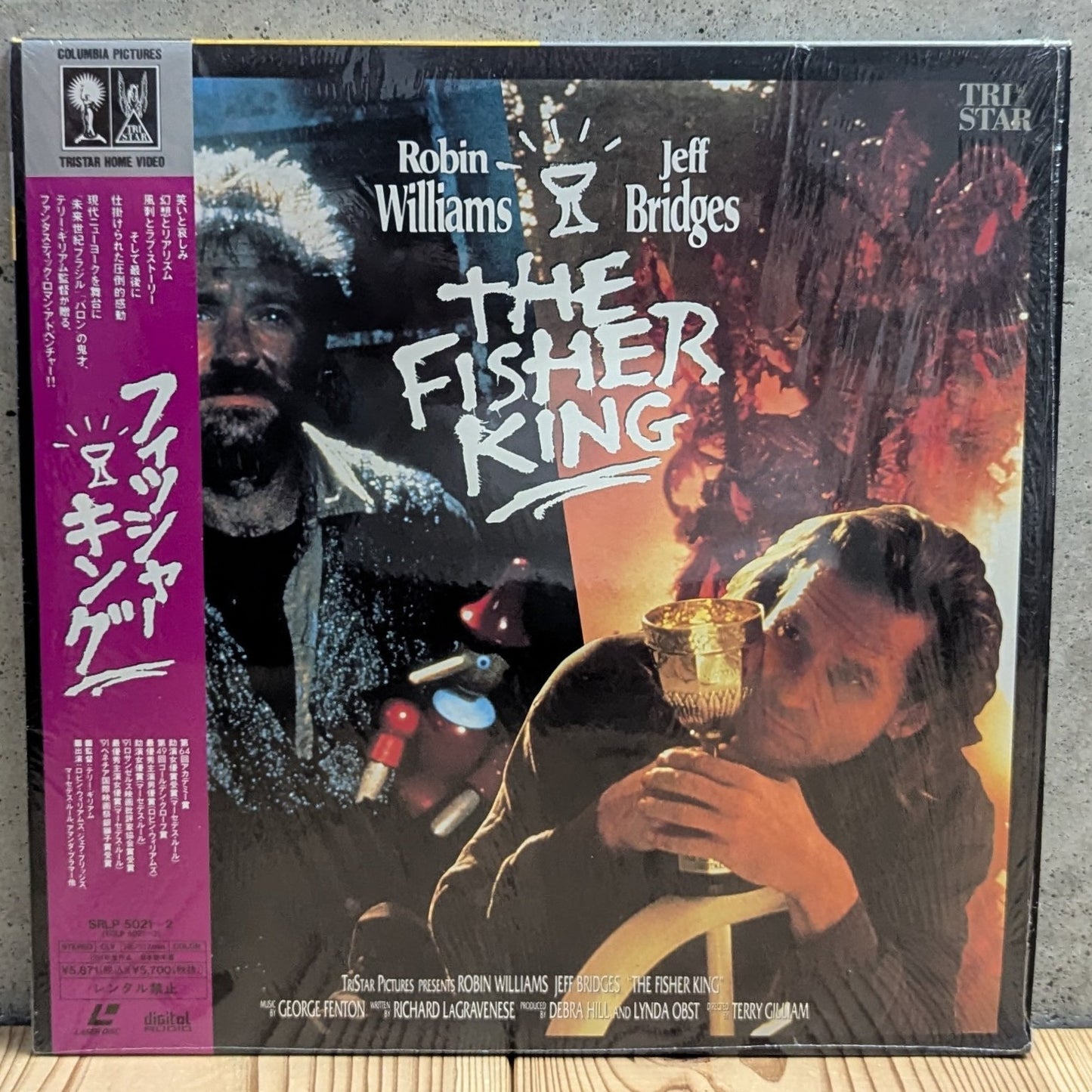 LD - The Fisher King - Columbia Pictures [Import] Boxed CIB