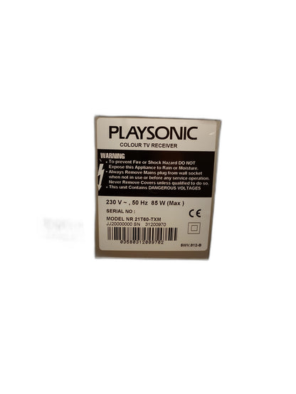 Playsonic - CRT TV - Grey