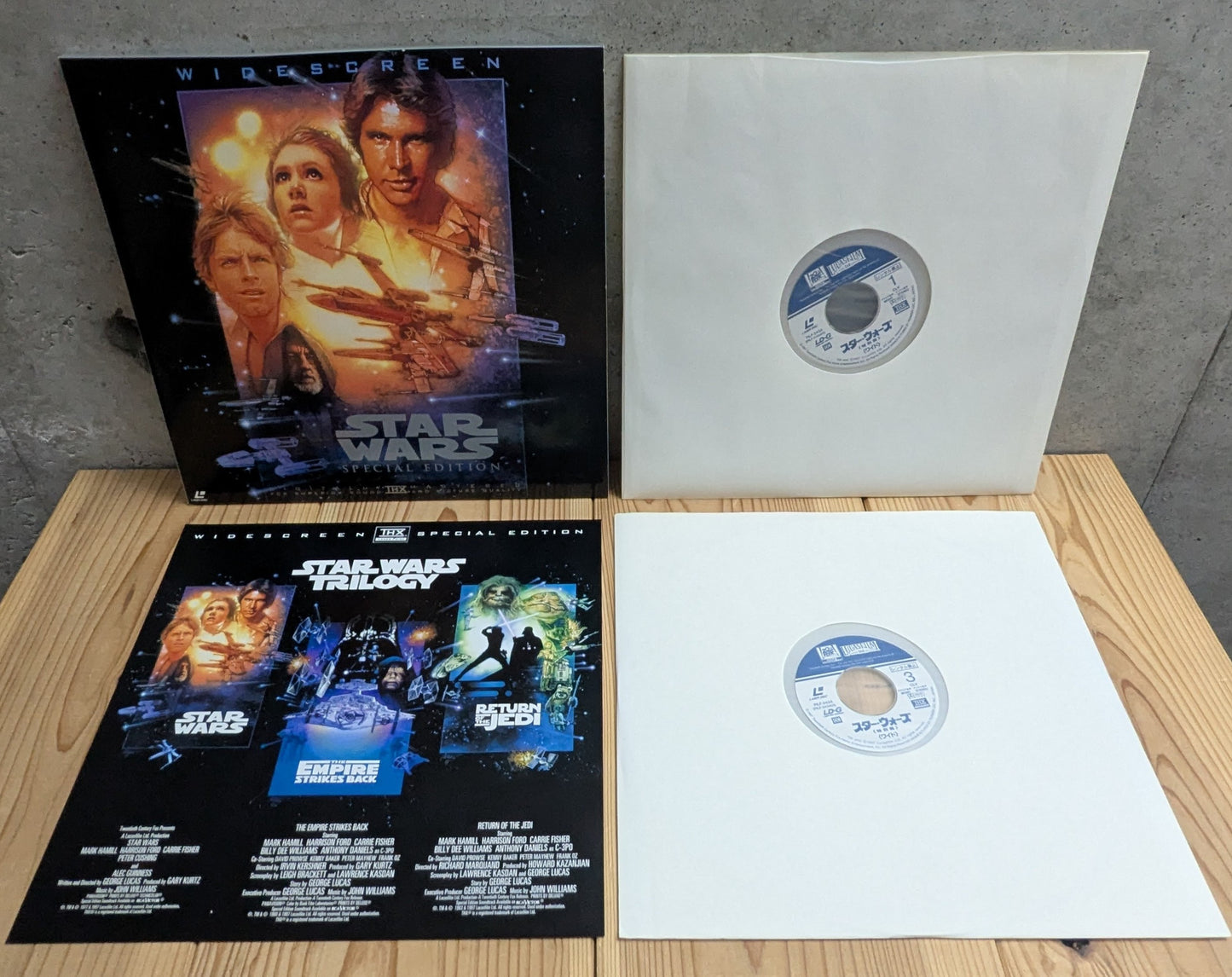 LD - Star Wars Trilogy Special Edition - [Studio/Company] LaserDisc Japan Import