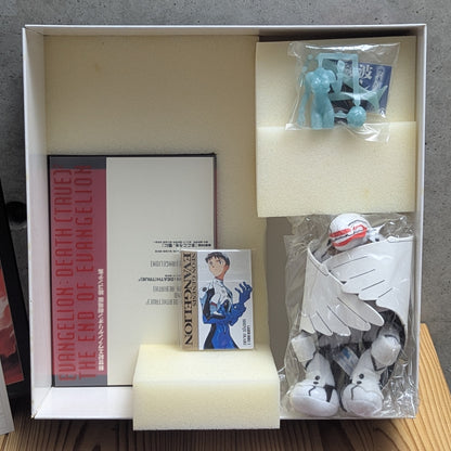 LD-Neon Genesis Evangelion Movie LaserDisc Box Set & Bandai HG EVA-01 Crystal Ver.