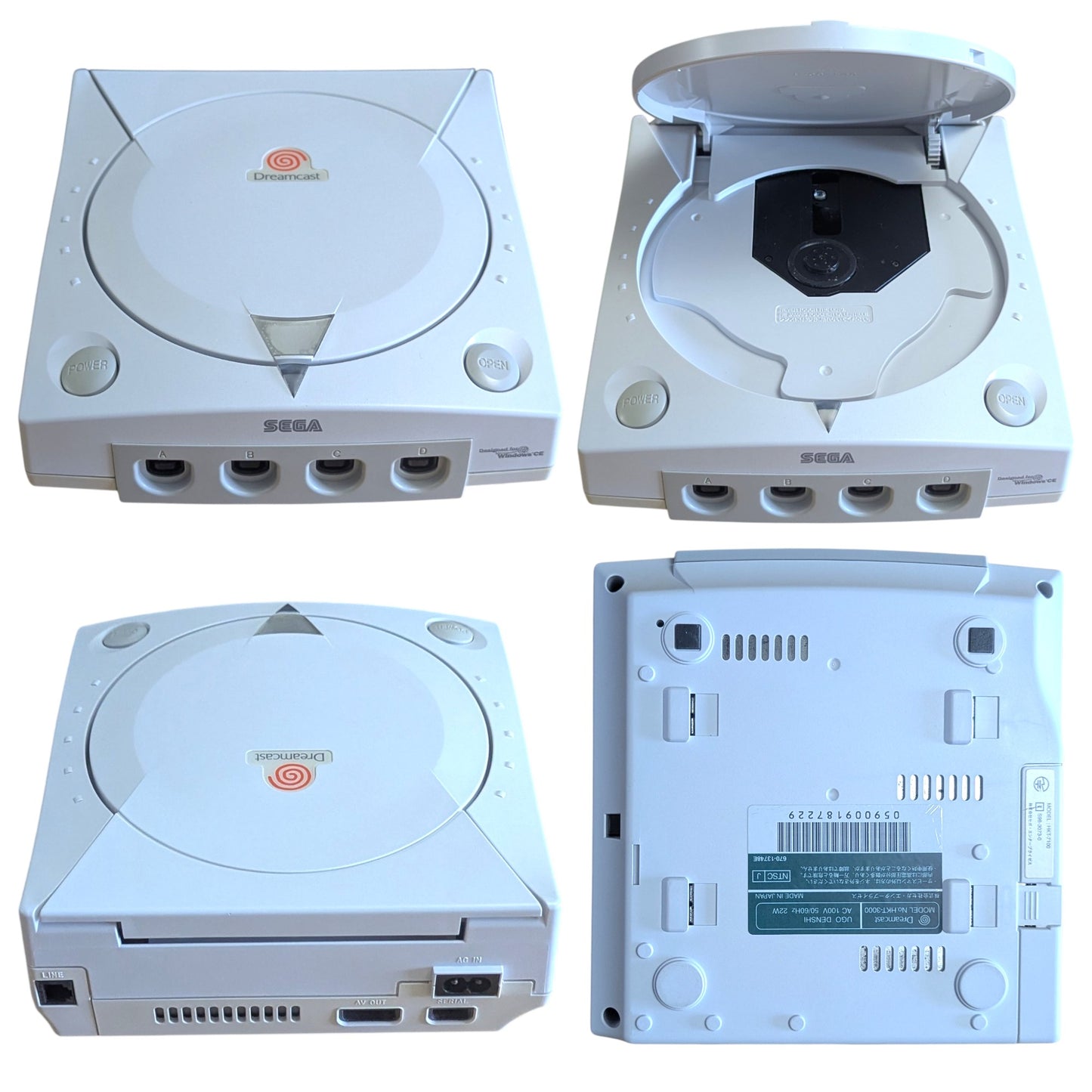 Dreamcast Yukawa Ed – HKT 3000 - Serial 059009187229 MATCH - (NTSC-J JAPAN)