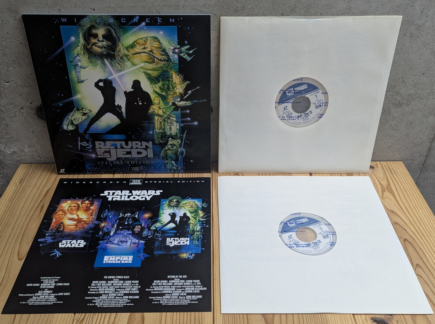 LD - Star Wars Trilogy Special Edition - [Studio/Company] LaserDisc Japan Import