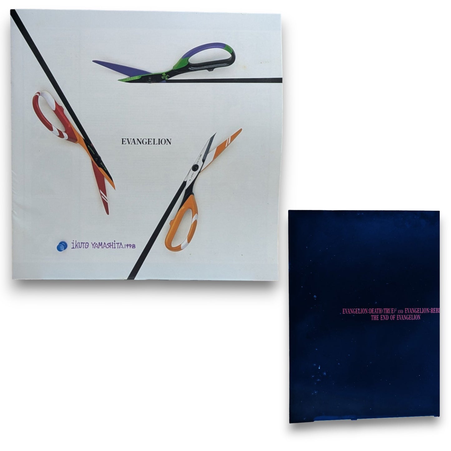 LD-Neon Genesis Evangelion Movie LaserDisc Box Set & Bandai HG EVA-01 Crystal Ver.